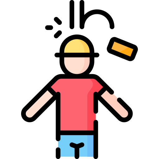 Icône d'accident - Assistance pour les blessures au travail - New All Assistance